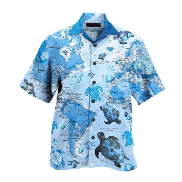 Camicia da uomo con animali L 2