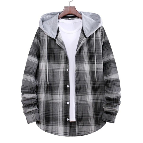 Camicia da uomo con cappuccio XL 12