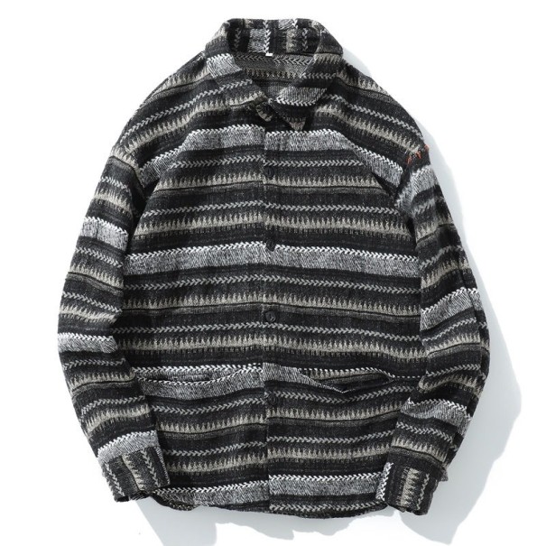 Camicia da uomo con motivo F566 S 2