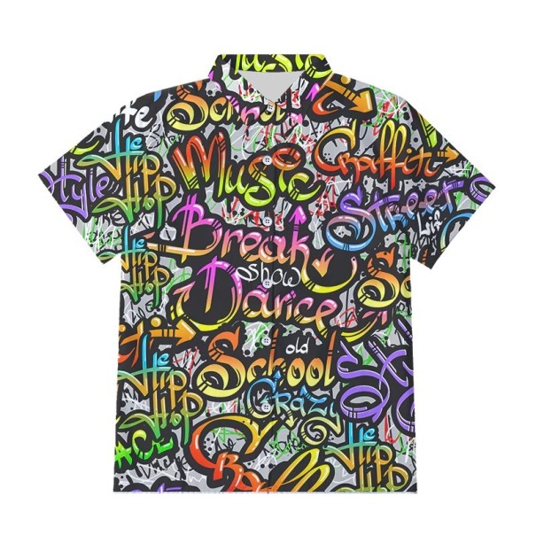 Camicia da uomo con stampa F754 L 4