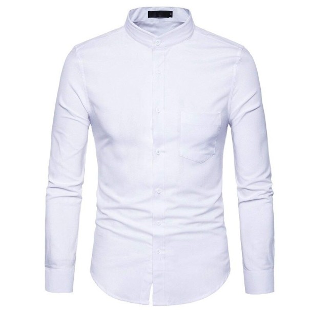 Camicia da uomo F622 bianco XXL