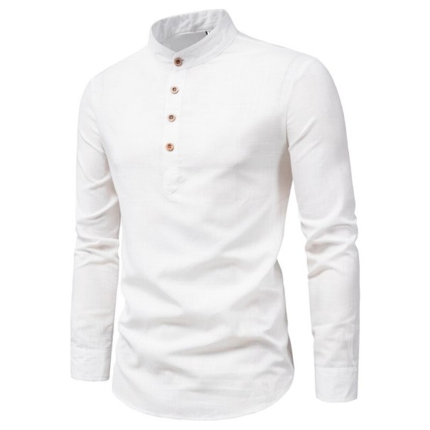 Camicia da Uomo F825 bianco XS