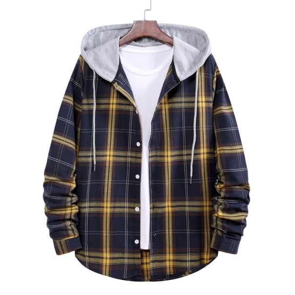 Camisa con capucha para hombre F732 S 3