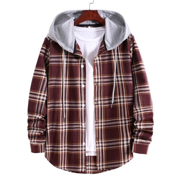 Camisa con capucha para hombre XXL 4
