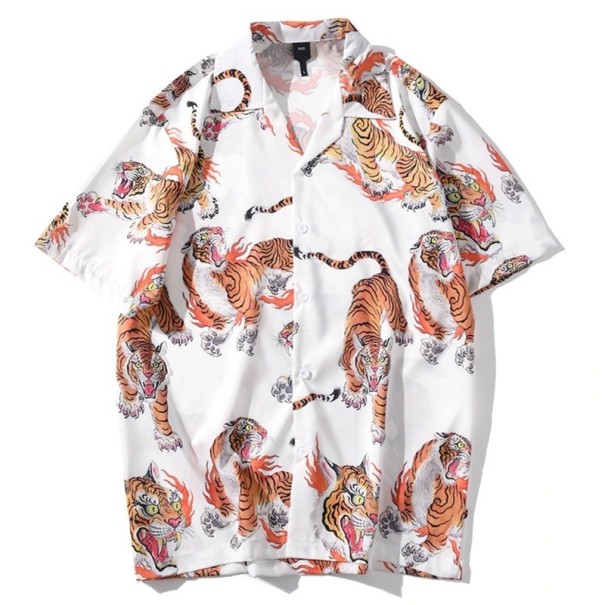 Camisa con tigres A3089 L