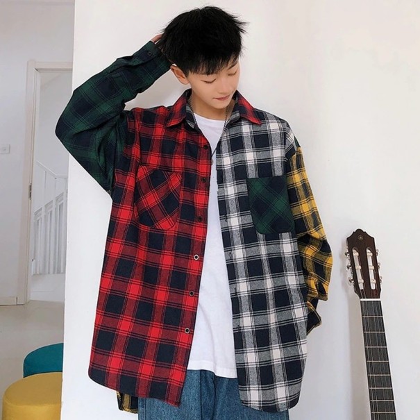 Camisa de color para hombre A2655 XL 6