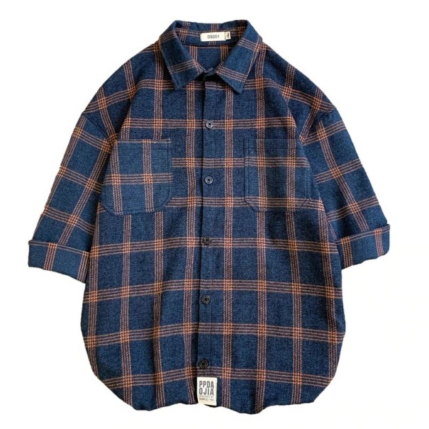 Camisa de cuadros para hombre F540 XL
