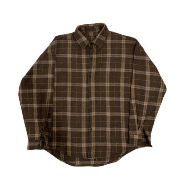 Camisa de cuadros para hombre F692 S