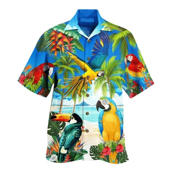 Camisa de hombre con animales XL 3