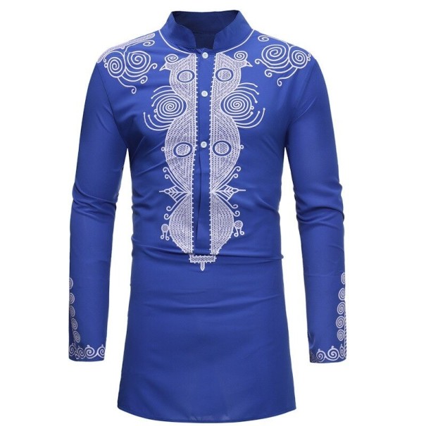 Camisa de hombre con estampado F749 L 6