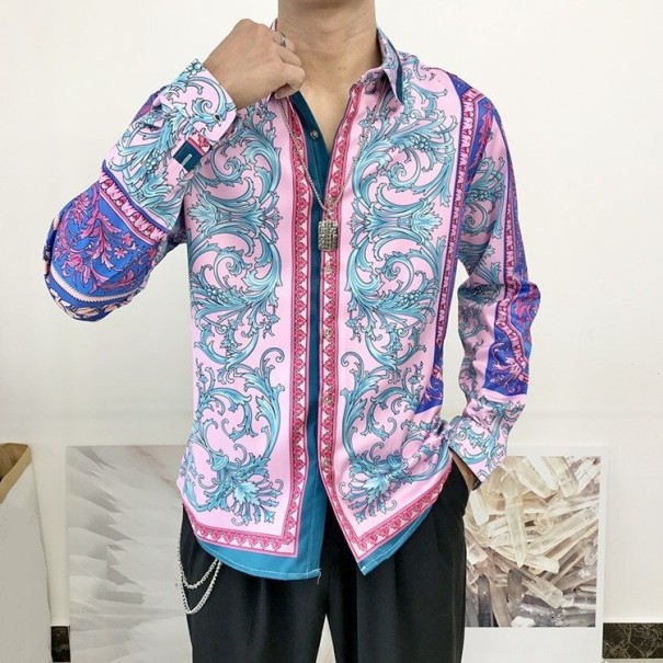 Camisa de hombre con estampado F769 S 3