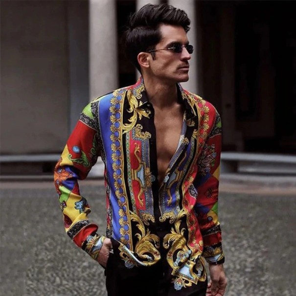 Camisa de hombre F507 L