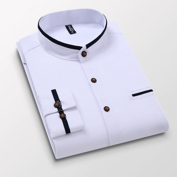 Camisa de hombre F515 blanco XXS