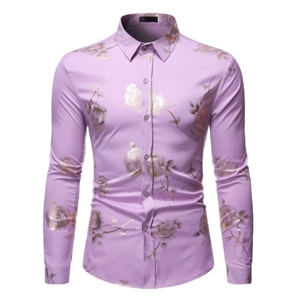 Camisa de hombre F703 L 13