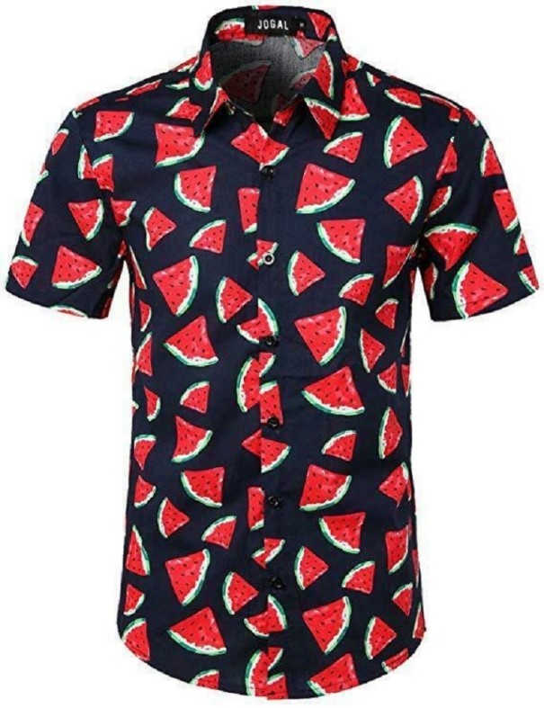 Camisa de homem de manga curta F496 M 3