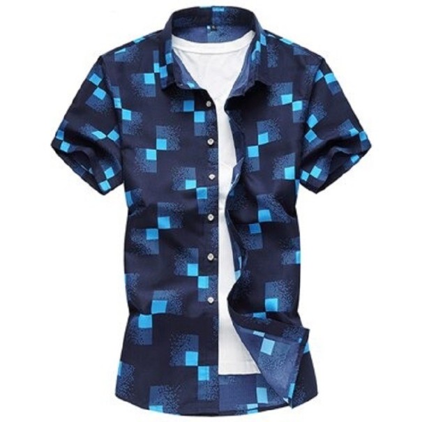 Camisa de homem de manga curta F590 XL 5