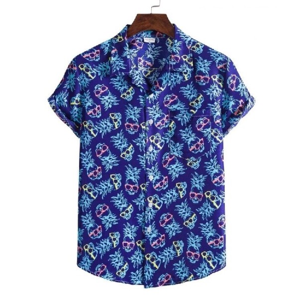 Camisa de homem de manga curta F768 XL 2
