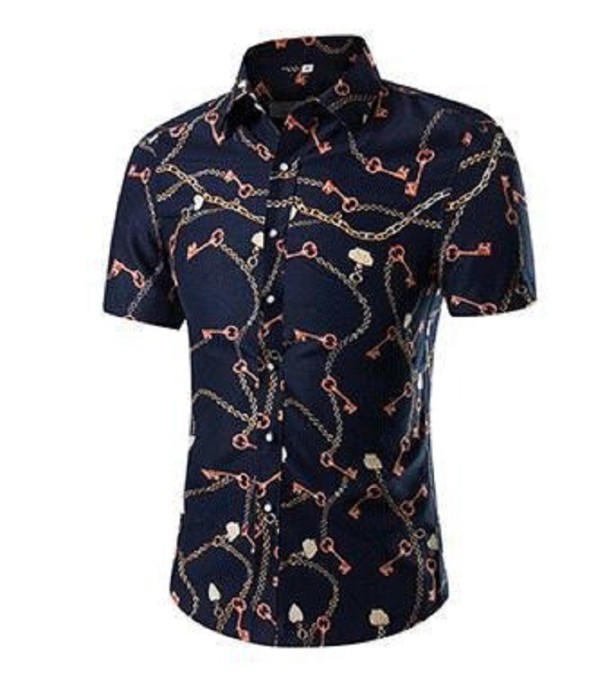 Camisa de homem de manga curta F798 L 7