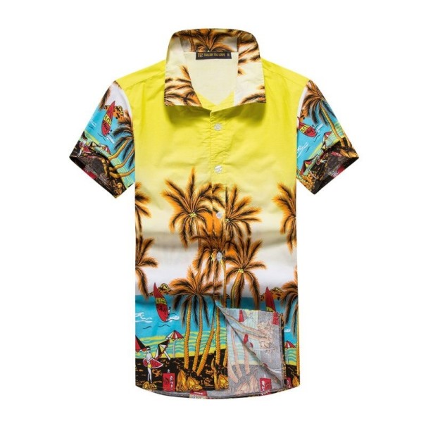 Camisa de homem de manga curta F817 XS 7