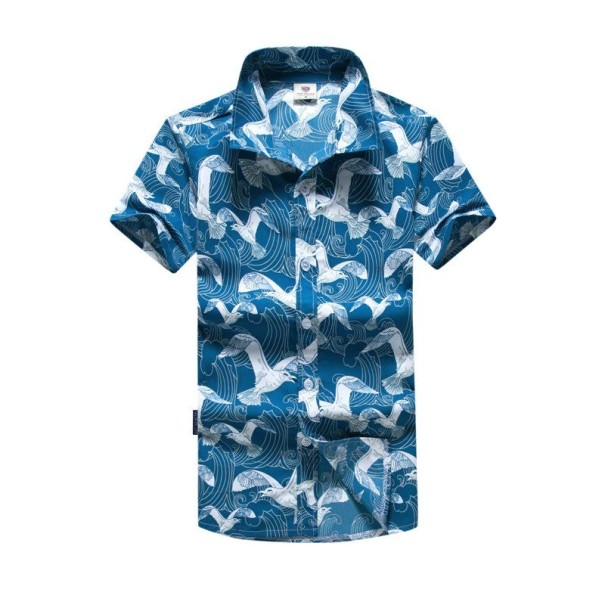 Camisa de manga corta para hombre F486 XXL 7