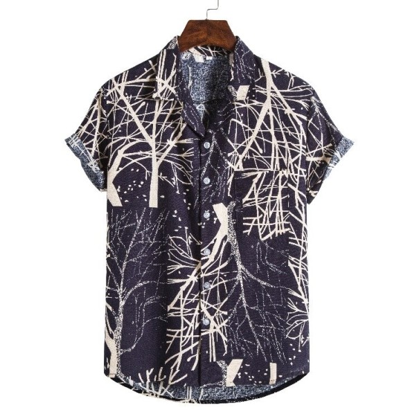 Camisa de manga corta para hombre F534 S 4