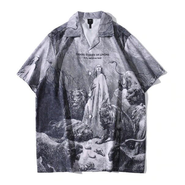 Camisa de manga corta para hombre F548 S