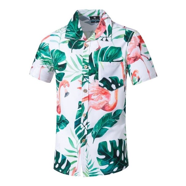 Camisa de manga corta para hombre F619 S 1