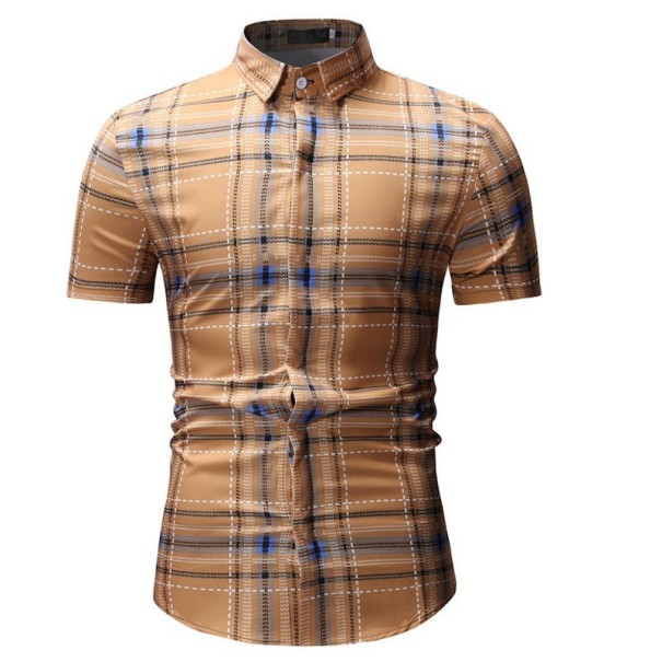 Camisa de manga corta para hombre F697 XS 2