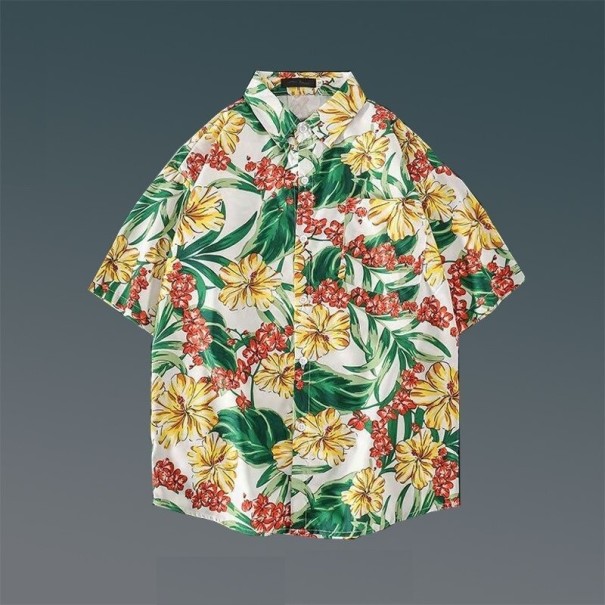Camisa de manga corta para hombre F707 L 3