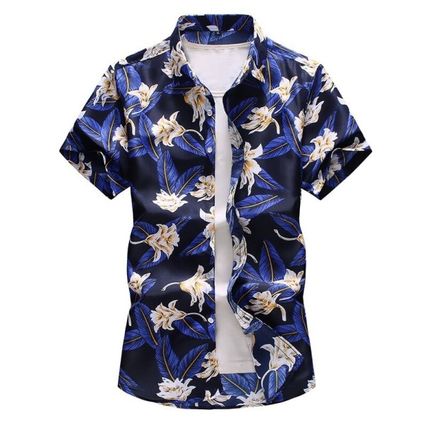Camisa de manga corta para hombre F744 3XL 4