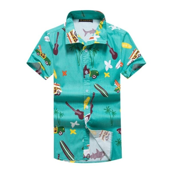 Camisa de manga corta para hombre F817 XL 4