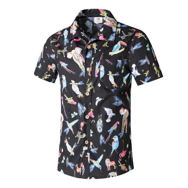 Camisa de manga corta para hombre F817 XXL 2