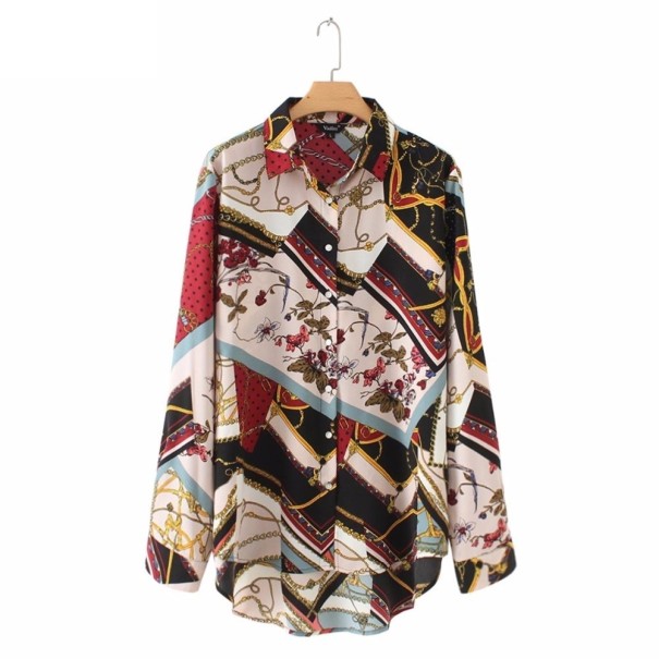 Camisa de mujer con estampado M