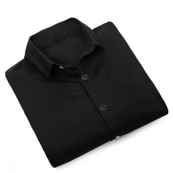Camisa de niño L1808 negro 4
