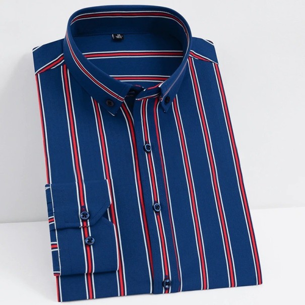 Camisa de rayas para hombre F484 XL 7