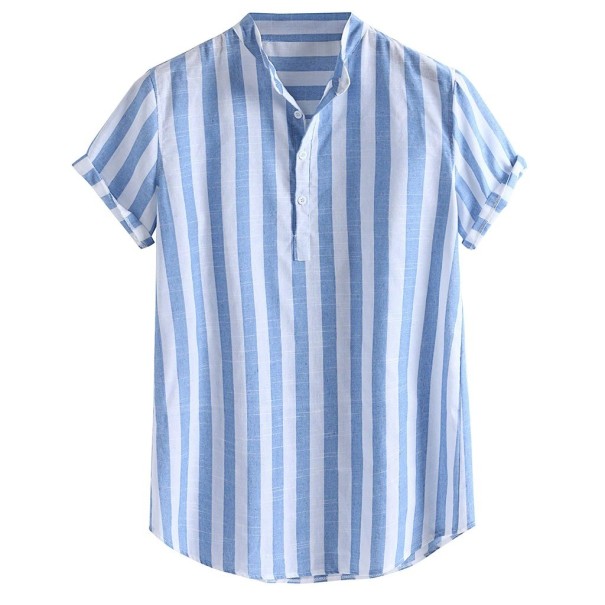 Camisa de rayas para hombre F756 XXL