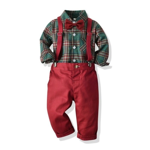 Camisa e calças para rapazes L1688 4 A