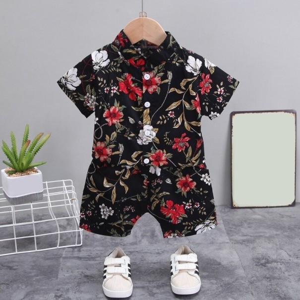 Camisa e calções de menino L1619 6 B