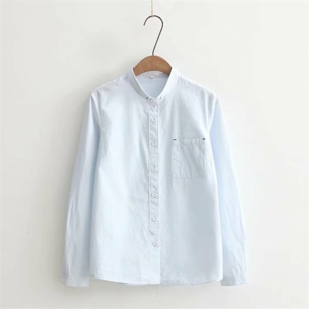 Camisa Feminina Helen azul claro S