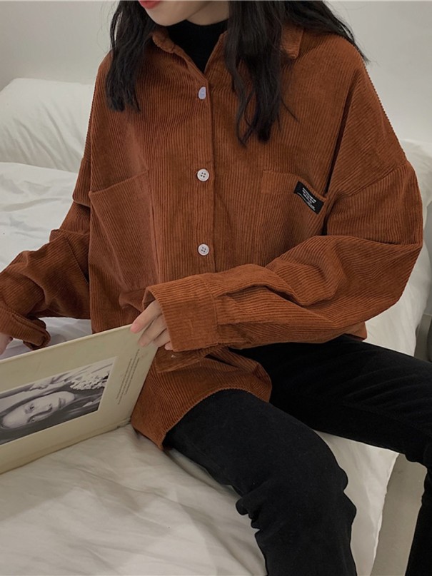 Camisa Feminina Jodie castanho