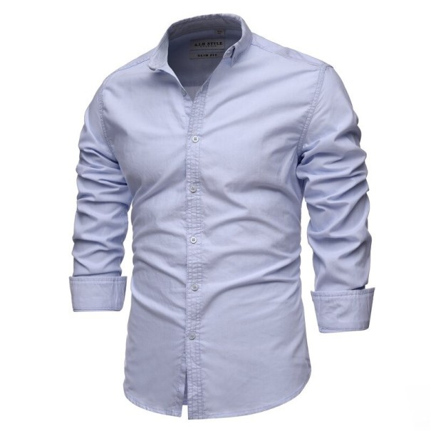 Camisa Masculina F454 azul claro XS