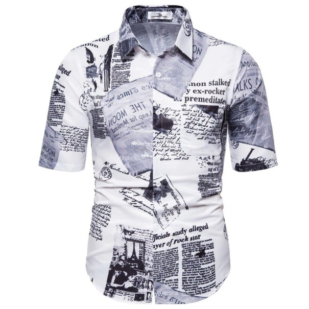 Camisa Masculina F686 branco S