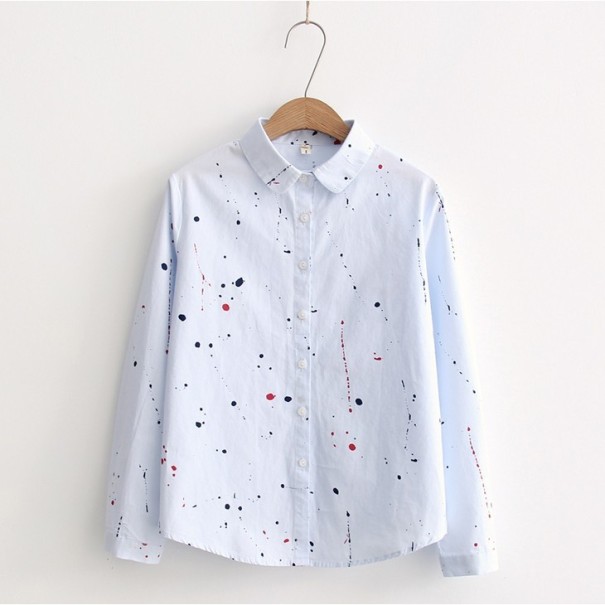 Camisa moderna de mujer L 3