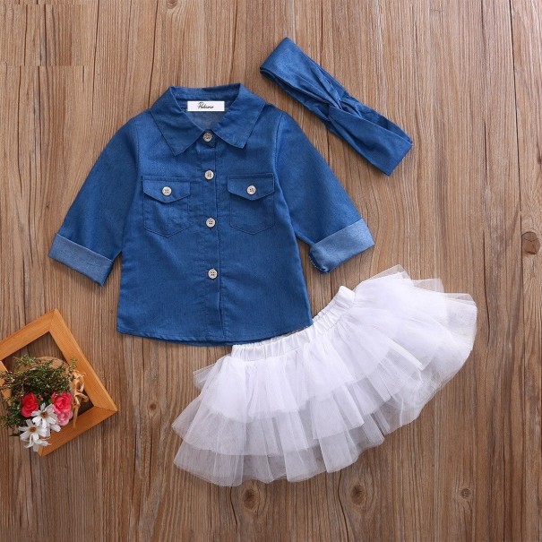 Camisas y faldas de niña L1551 4