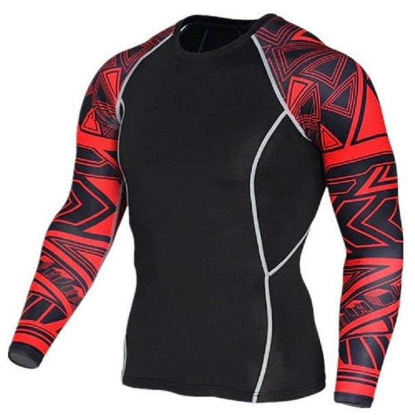 Camiseta de compresión para hombre F1752 L 5