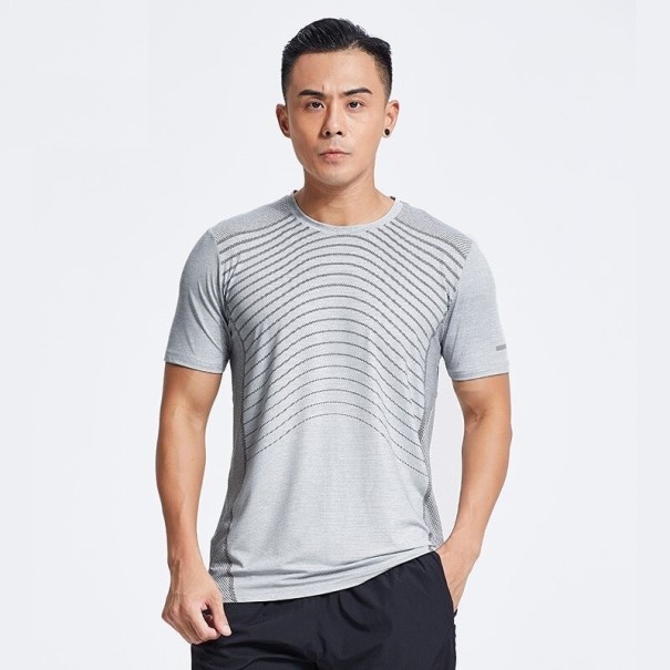 Camiseta de compresión para hombre F1797 gris XL