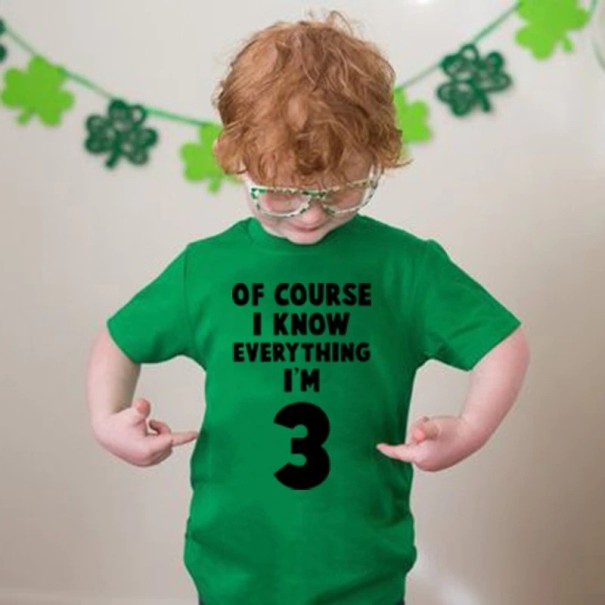 Camiseta de cumpleaños infantil B1468 12-24 meses D Camiseta de cumpleaños infantil B1468 12-24 meses D