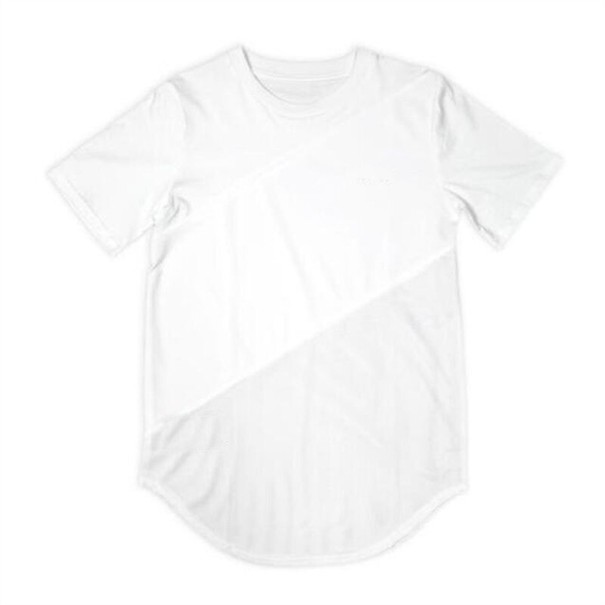 Camiseta de hombre T2054 blanco L 2
