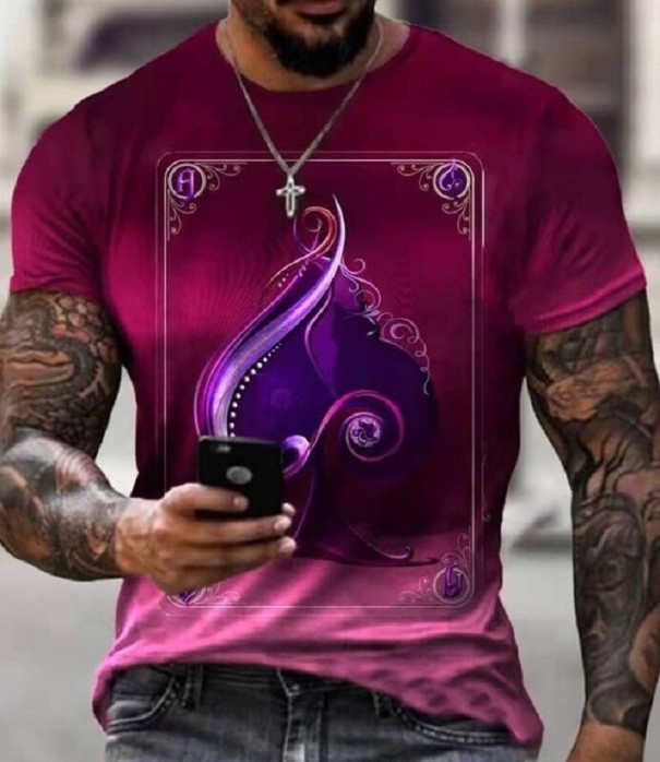 Camiseta de hombre T2059 L 1