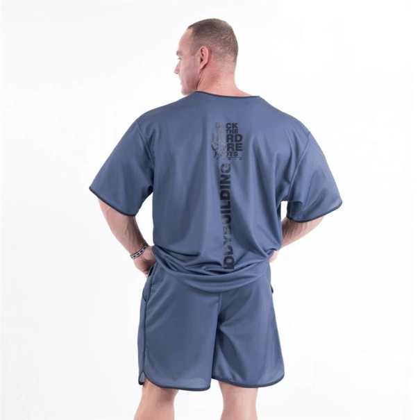 Camiseta de hombre T2077 azul XS